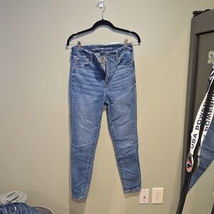 American Eagle AE BFF Jegging, Medium, Medium Blue Wash